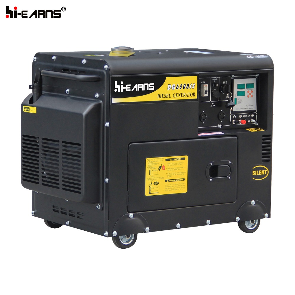 AC three phase 5KVA silent generator for home use