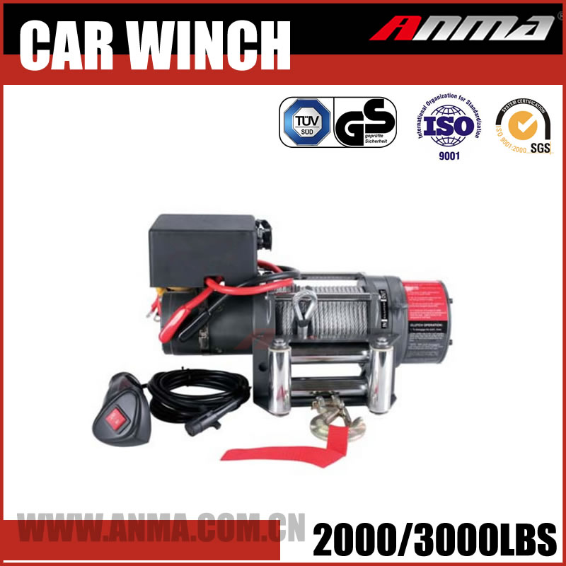 4x4 Manual DMX mini electric cable pulling winch hand Winch 5 ton