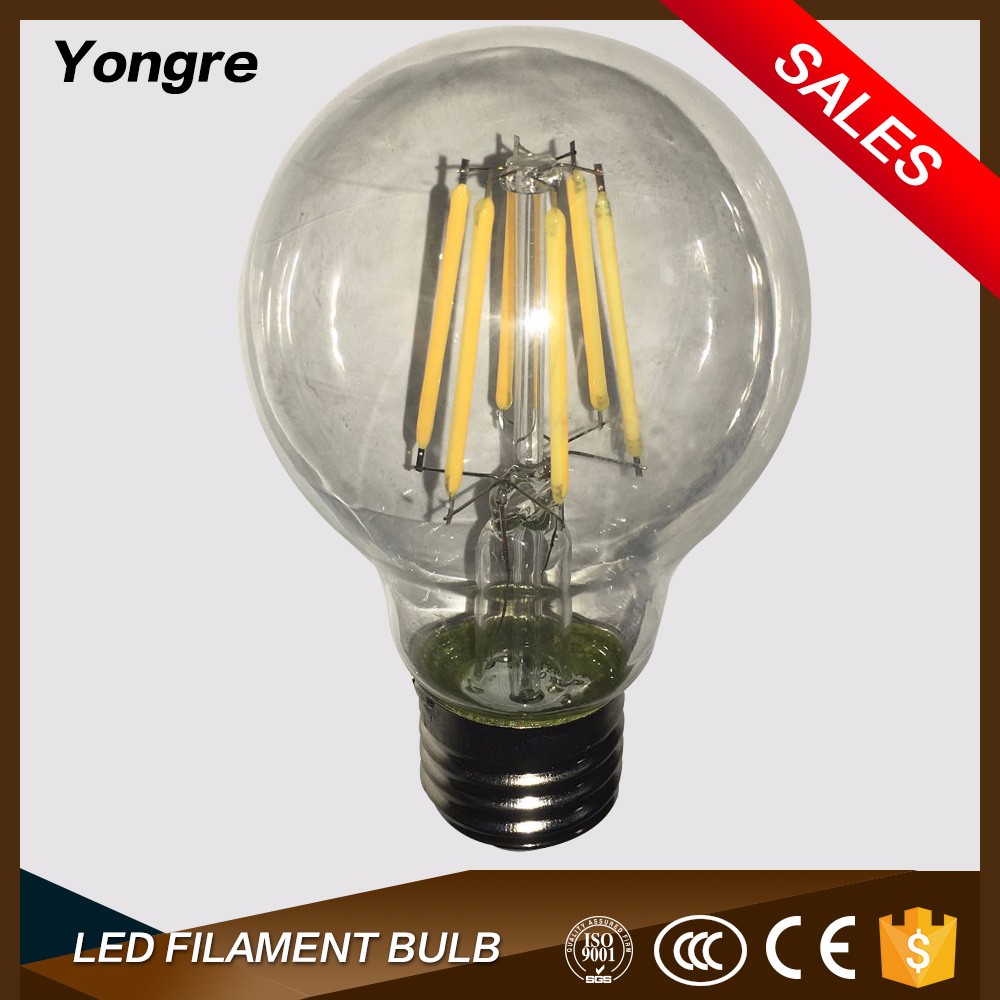 220v dc led filament bulb lower energy usage edison lighting bulb