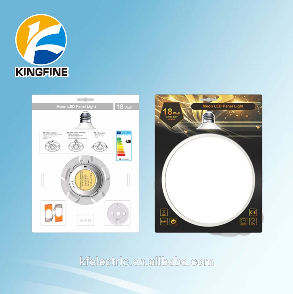 6w 12w 18w multi-fuction mounted Round ceiling LED Panel Light e27 base available