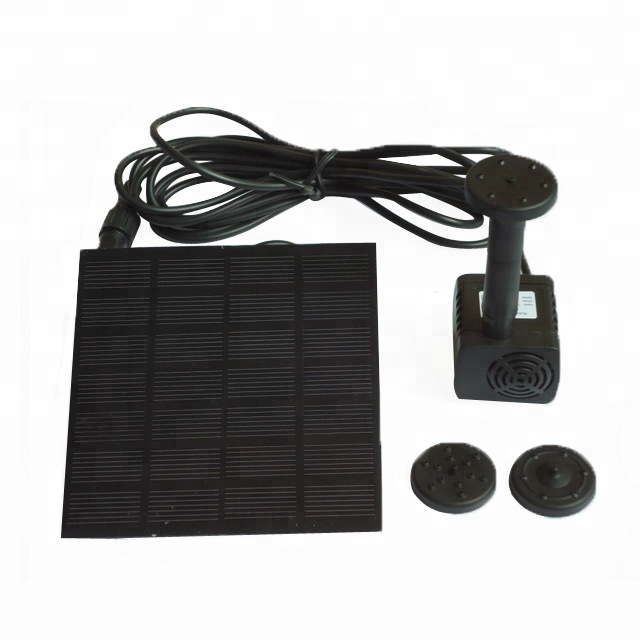 Outdoor Park Garden Landscape Decoration solar powered standard fountain water pump