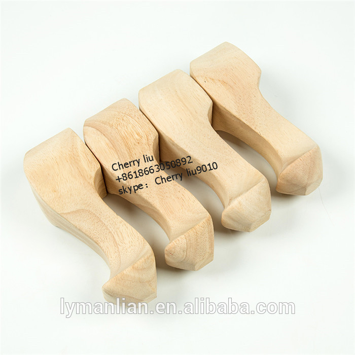Sofa Legs Wood Carved Chair Coffee Cabinet Feet Legs