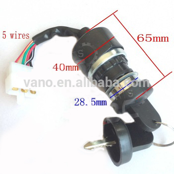 Popular selling motorcycle GY6 ignition switch