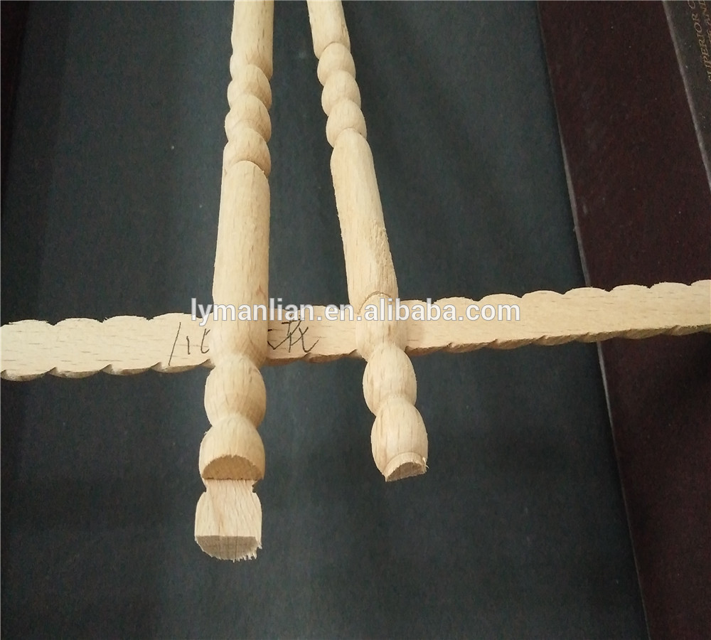 Rope half rounds moulding in beech