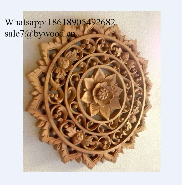 Tradition handmade wall hanging carved  wood wall paneling Carved Wood Panels