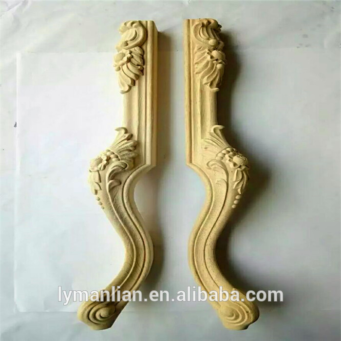 unfinished carved furniture wood table legs