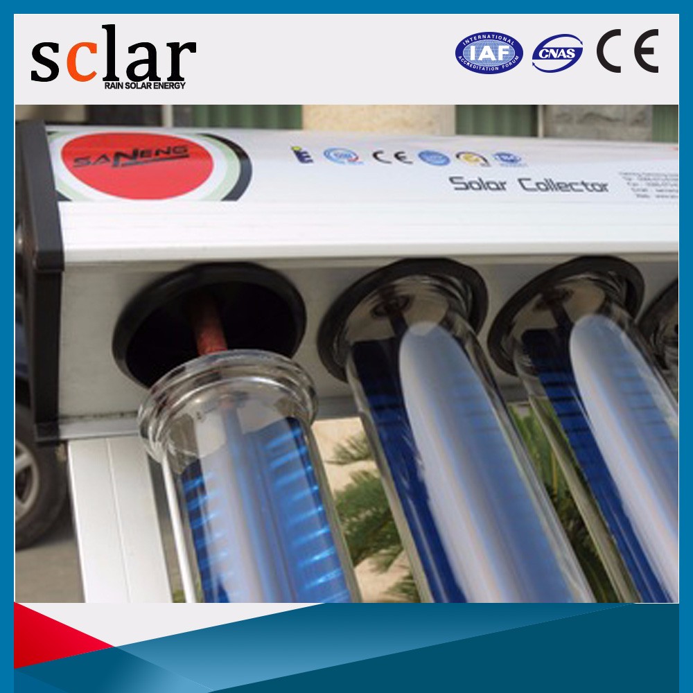 Balcony split pressurized solar water heater system for home