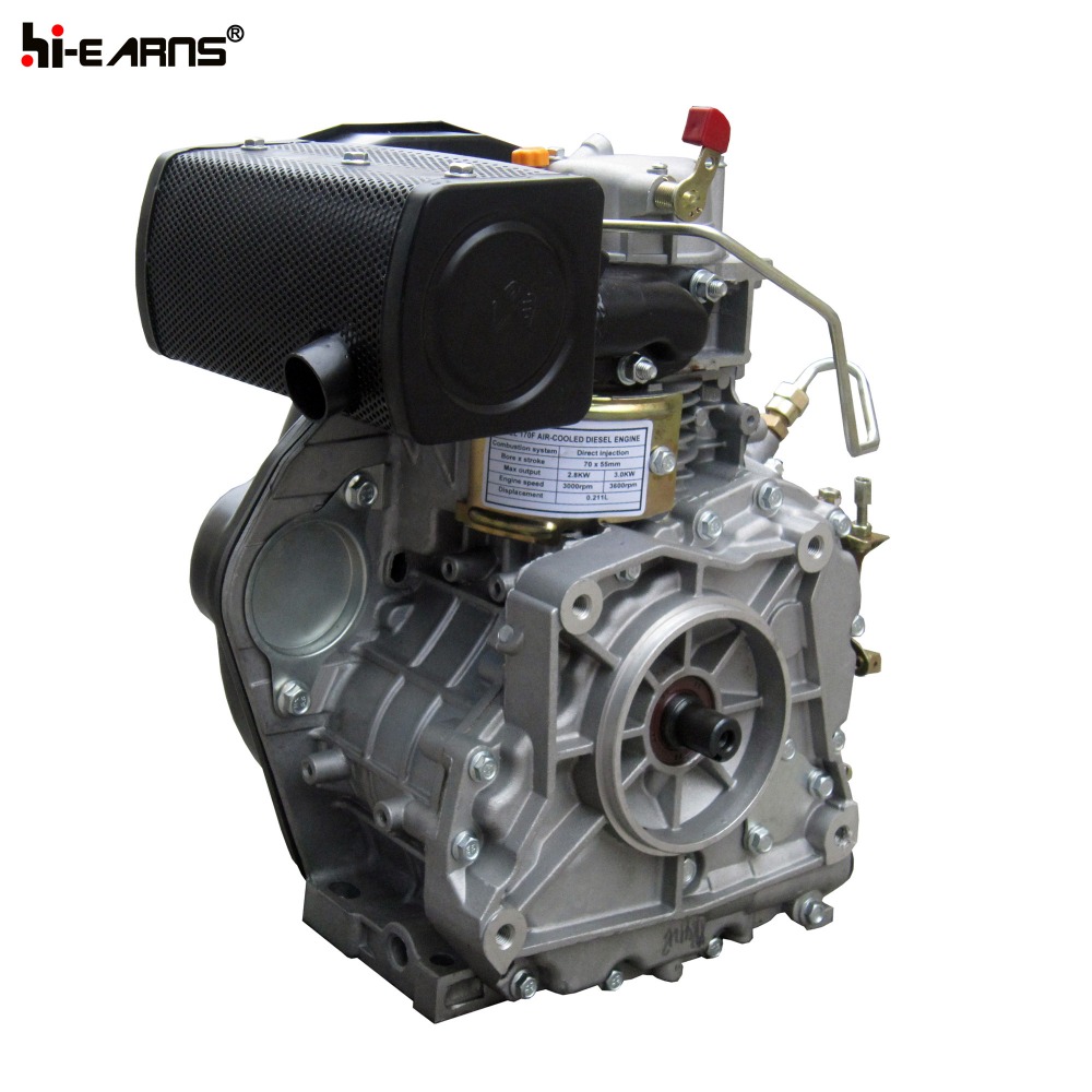 4HP single cylinder diesel engine 170F for rammer engine price