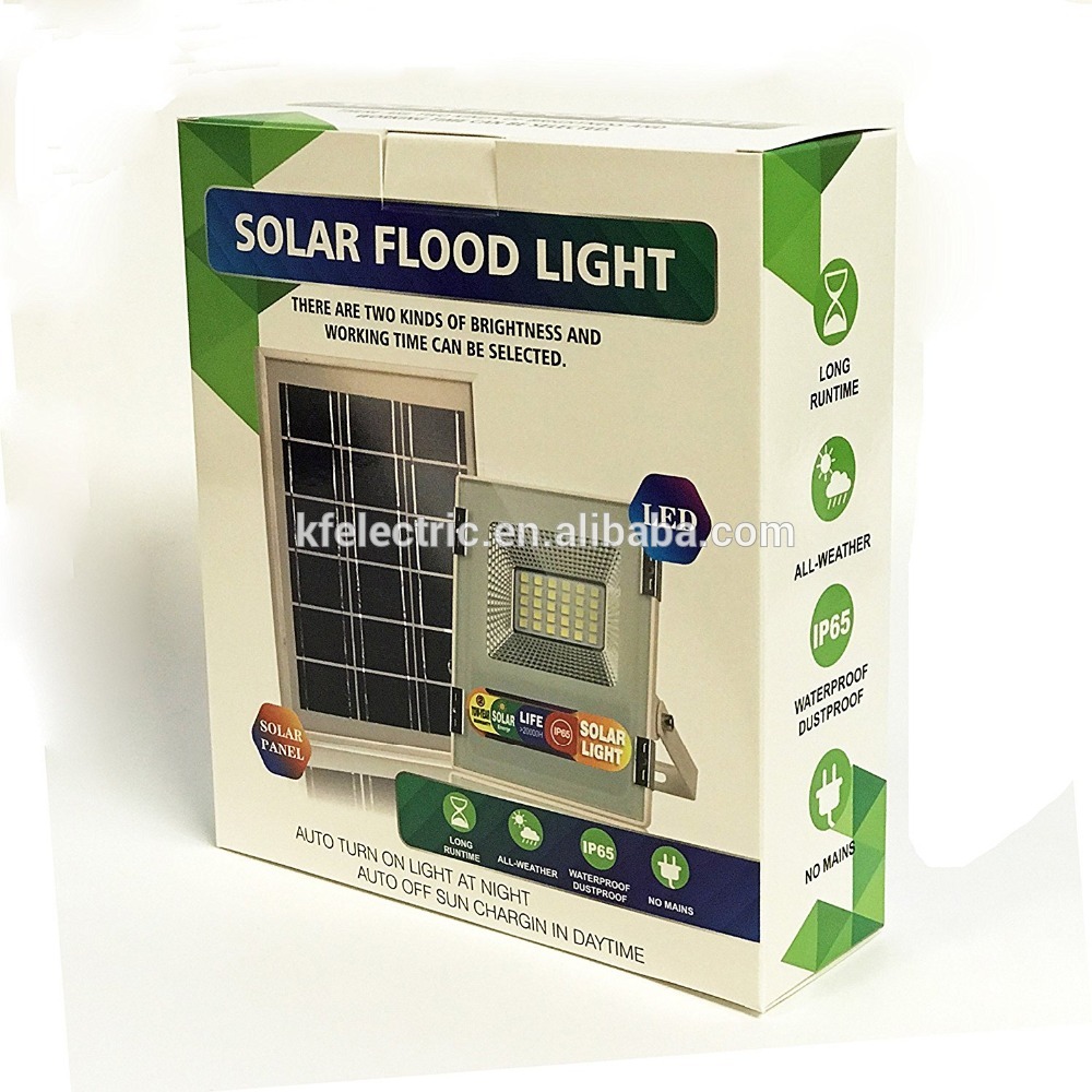 Outdoor color changing solar powered 10w 30w 50w100w led flood light