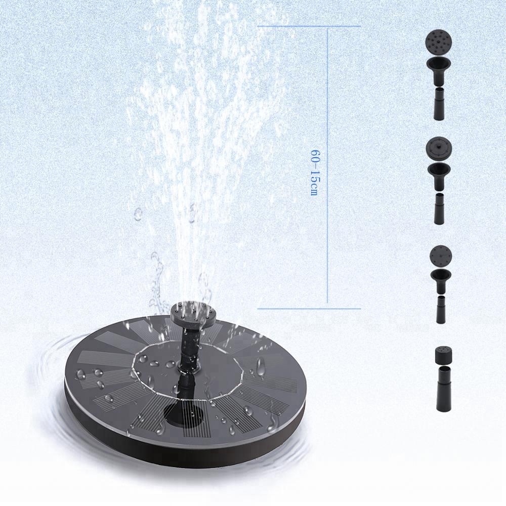 China wholesale outdoor garden park pool landscape solar drive water fountain pump