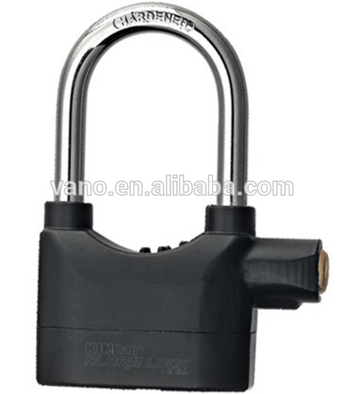 Security Shed Garage Bike Motorcycle Alarm Pad Lock
