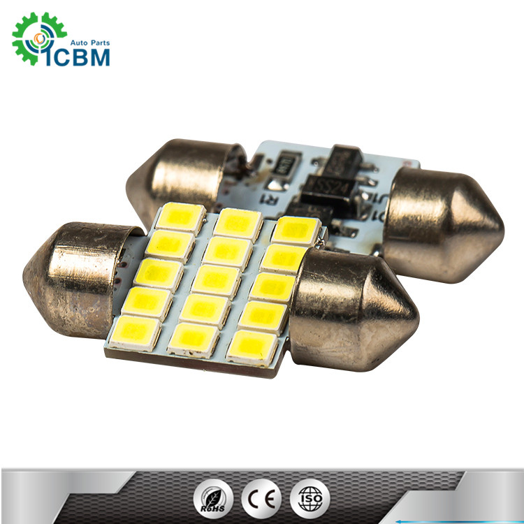 High quality 12V festoon dome light car interior LED reading light 31mm 36mm 39mm 41mm