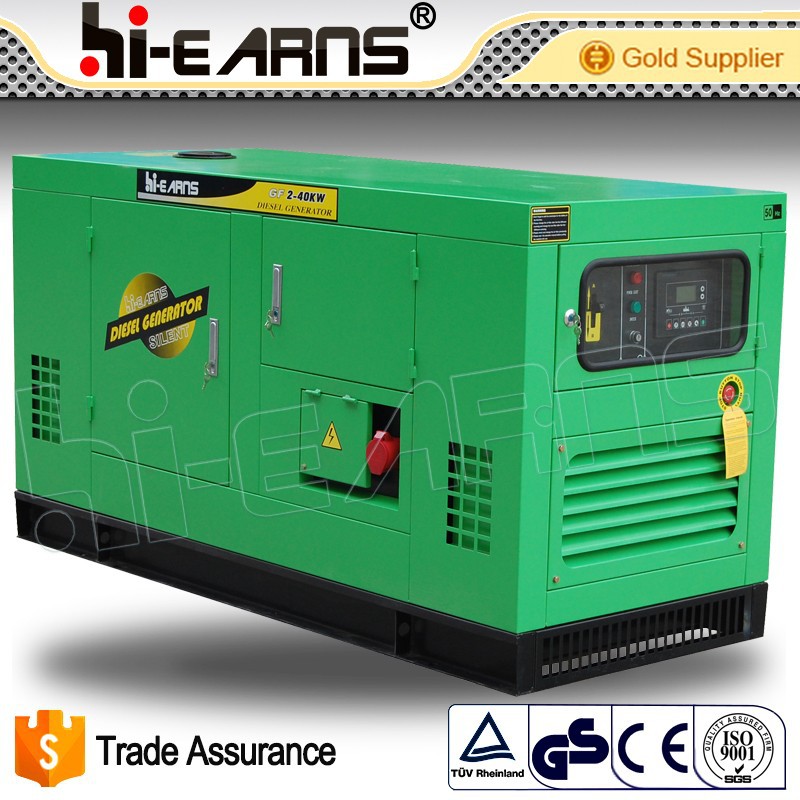 Water-cooled silent type 40KW diesel generator