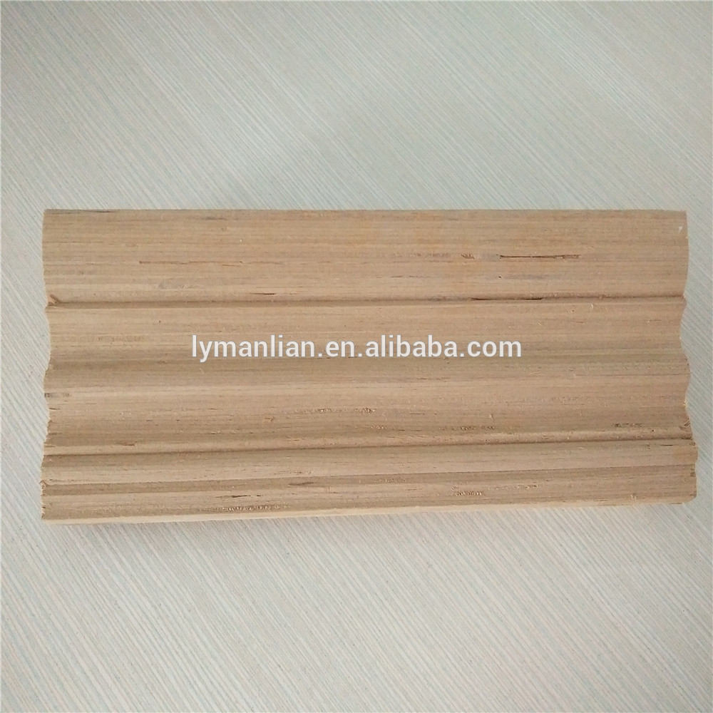 Chinese wood moulding low price triangle design molding