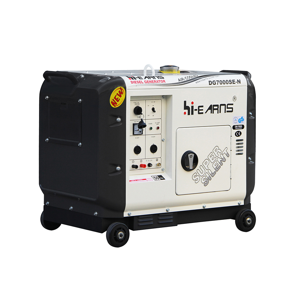 Best price 5KW 6KW silent electric 100% copper air cooled diesel generator