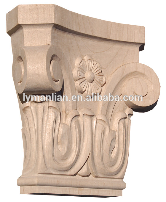 Decorative Wood Capitals Wooden Carving