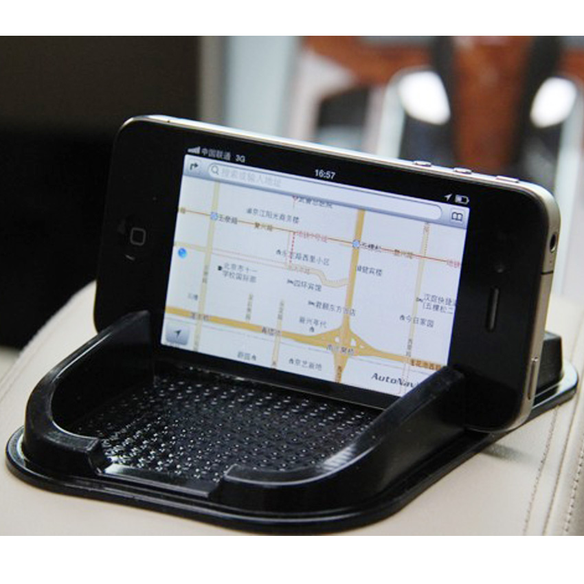 Round point mobile phone box cellphone non slip mat