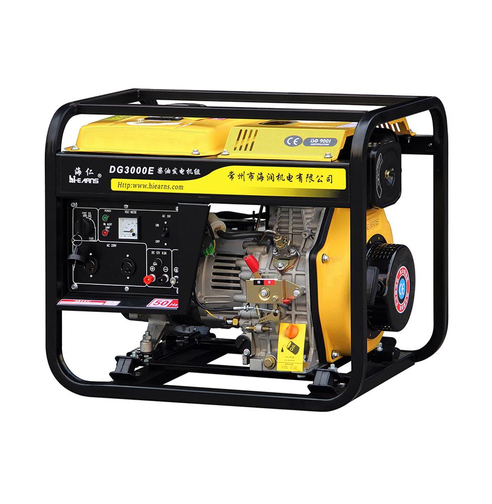 Portable diesel generator 3.5kva generator price list