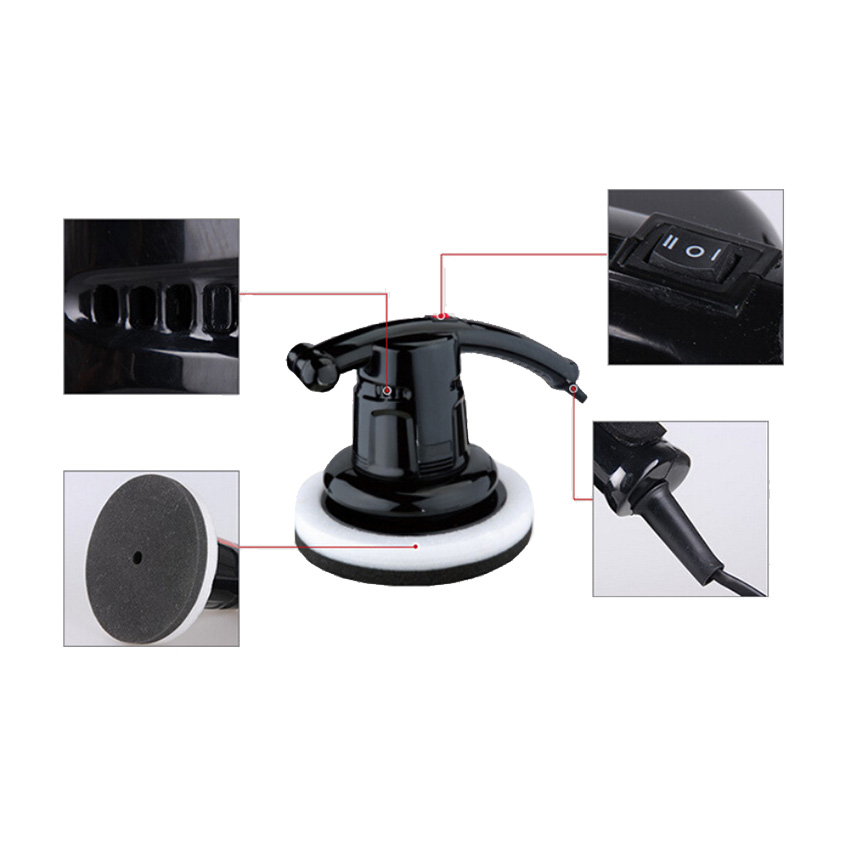 Dual Action Rechargeable Wireless Cordless 12v Car Polisher