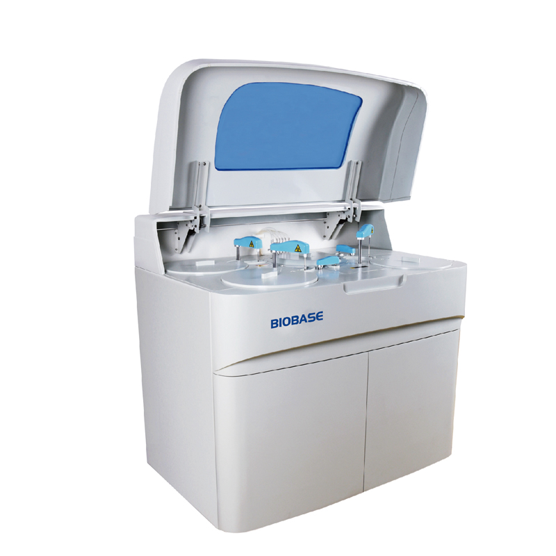 BIOBASE China High Quality Open System 550 Tests Fully Auto Biochemical And Biochemistry Analyzer With Free Reagents Sample