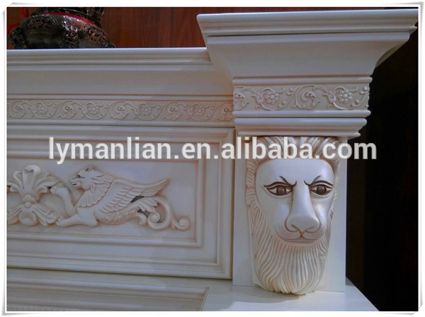 cabinet use solid wood moulding/wood onlays for cabinets