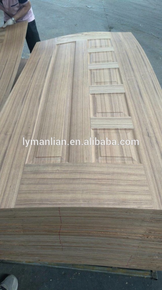 Furniture trim Melamine door wood carving design veneer skin