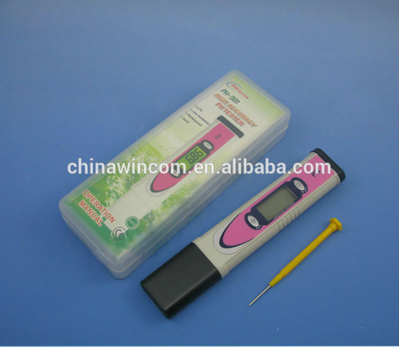 China manufacturer laboratory digital portable pen type ph meter for water testing