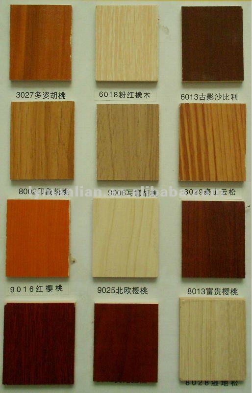 colorful malamine plywood for house