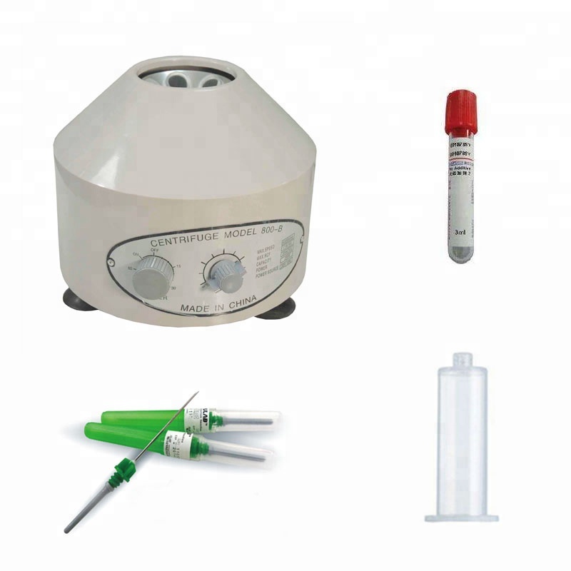PRP centrifuge machine composition 800B with vacuum blood tube