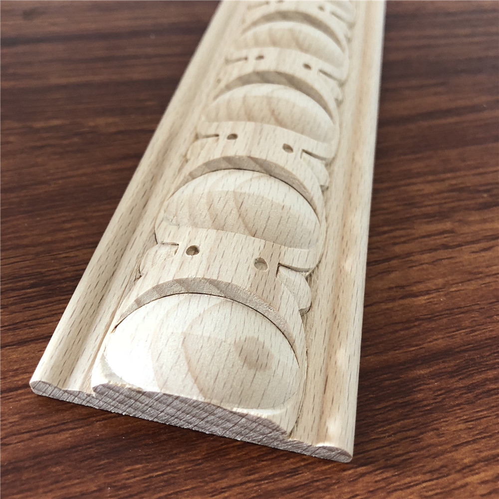 decorative natural wood crown moldings