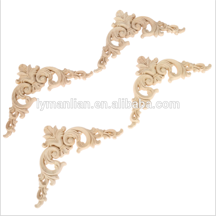 antique wood onlays and appliques