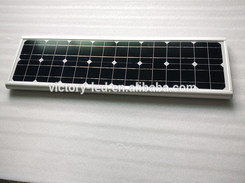 high lumens  led solar  Street light 20 W monocrystalline silicon solar panel quickly transform  power