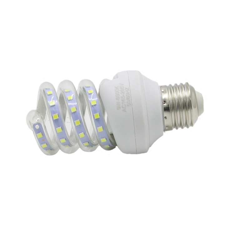 Factory low price SMD full Spiral shape lighting 5W indoor corn bulbs