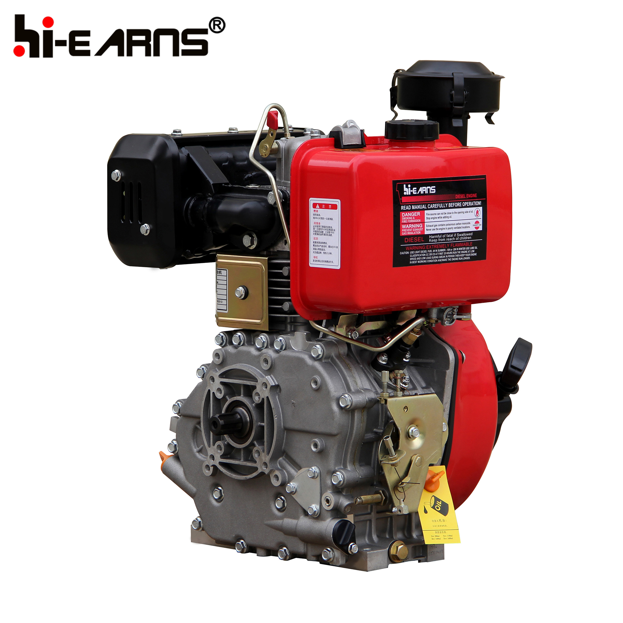 192FD 13HP single cylinder 4-stroke air-cooled engine