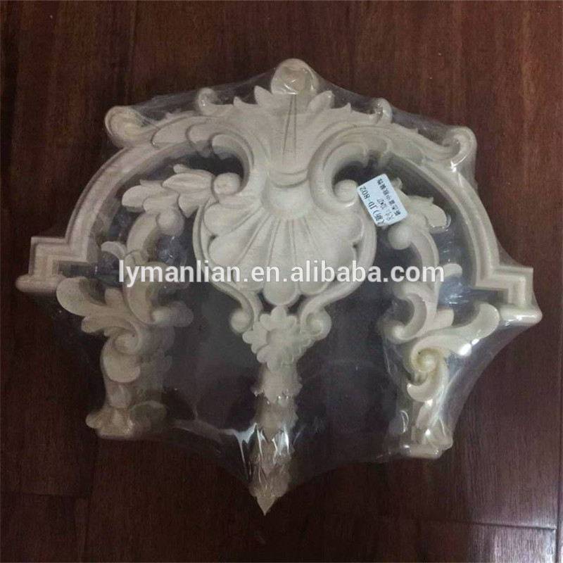 Wooden Decorative Furniture Ornaments Onlays