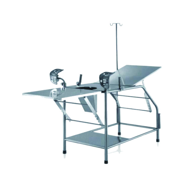 Obstetric delivery table for clinical examination