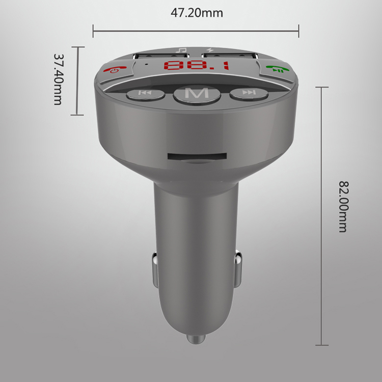 Mini portable fm transmitter bluetooth car mp3 player fm transmitter