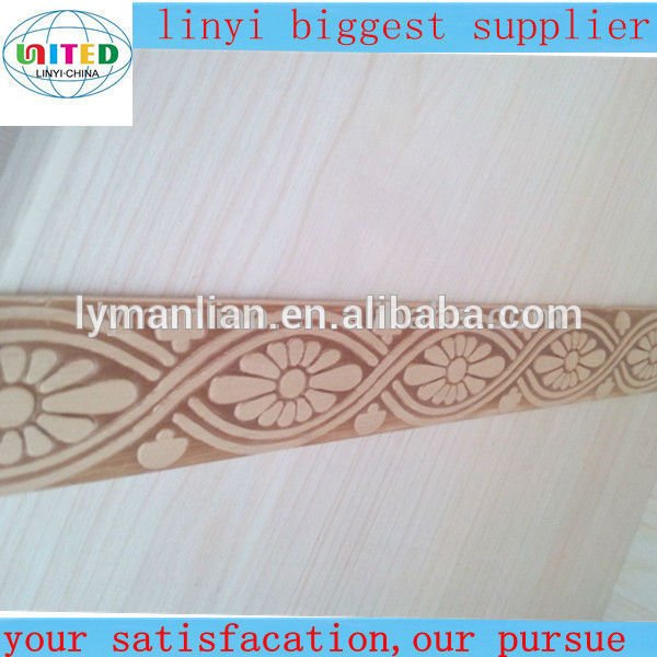 decorative mirror wood moulding decorative/ mirror wood frame/decorative mirror wood lath
