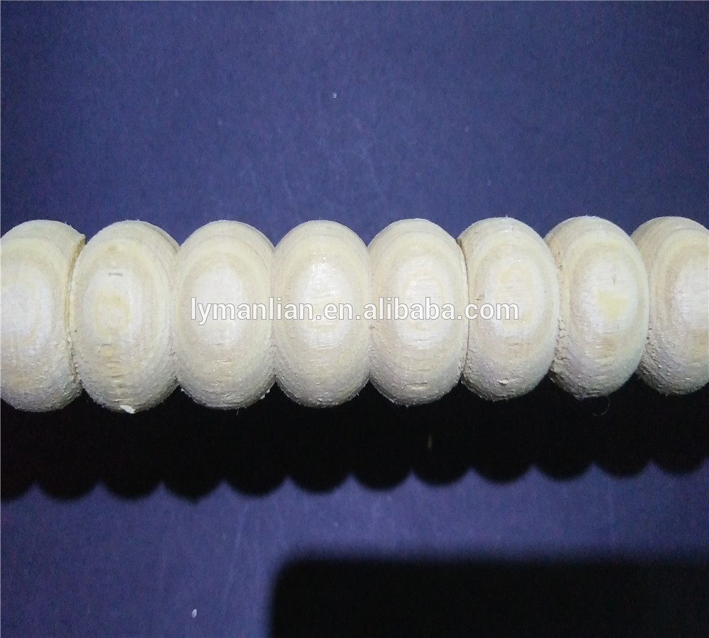 Rope half rounds moulding in beech