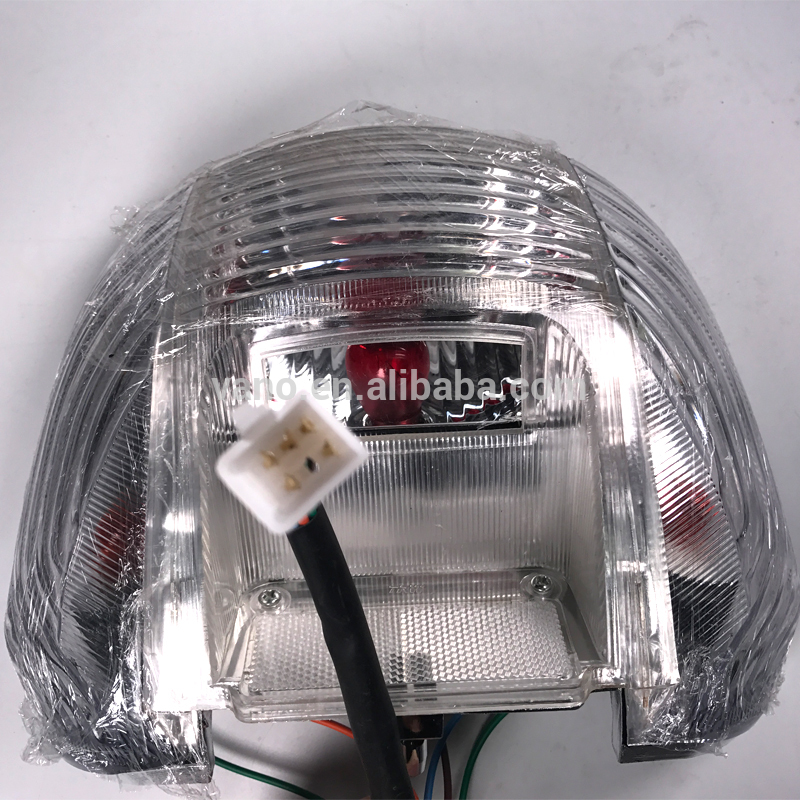 clear red OEM SMASH110 motorcycle tail light