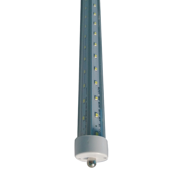 4ft 22w cooler door V shape fluorescent light FA8 single pin LED tube light
