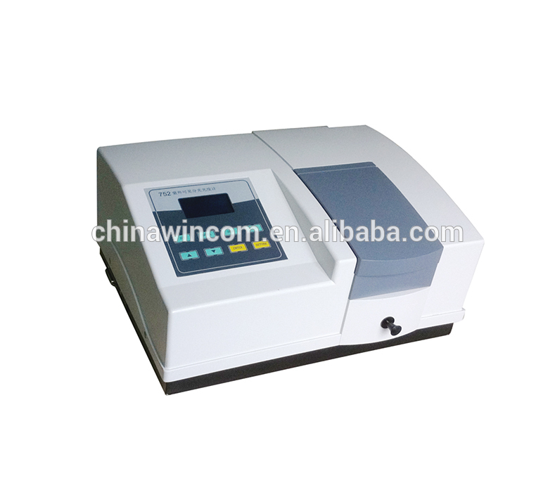 Best price optical instrument desktop 4nm spectral bandwidth UV VIS spectrophotometer UV752(D)
