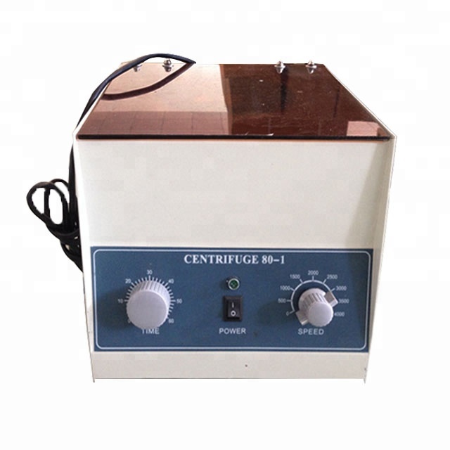 Hot sale laboratory metal surface low speed tabletop centrifuge 80-1