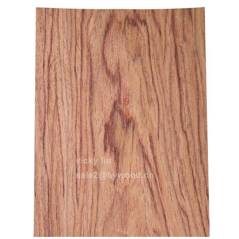 Recon wood veneers furniture surface cover veneer Background wall skin rosewood old annatto veneer