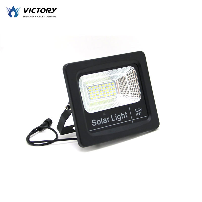 outdoor ip67 waterproof 30 watt solar powered led flood light 30w 60w 100w 200w