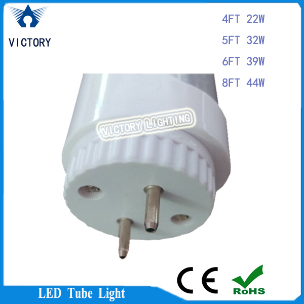7000k T8 9w 2ft socket rotatable G13/R17D LED tube light