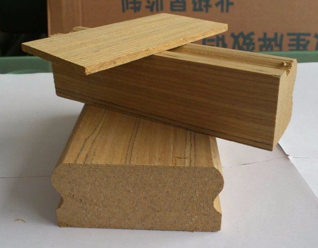 home decoration use teak wood strips
