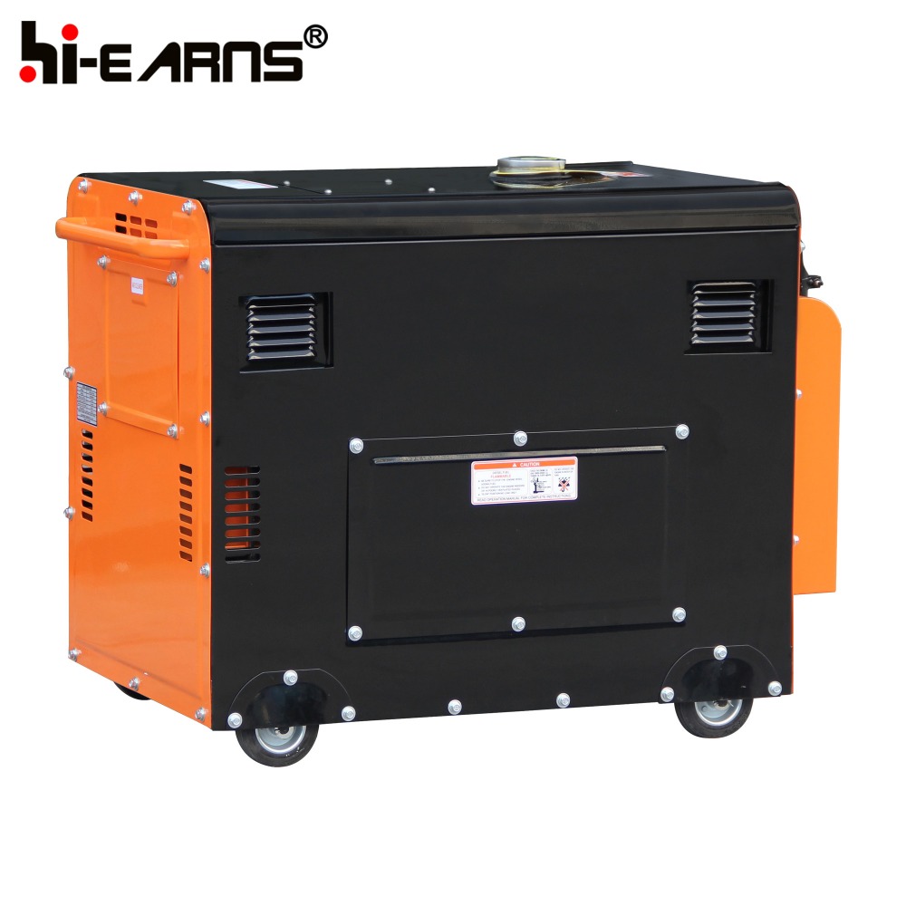 5KW 60HZ 110V 220V silent electric diesel generator price