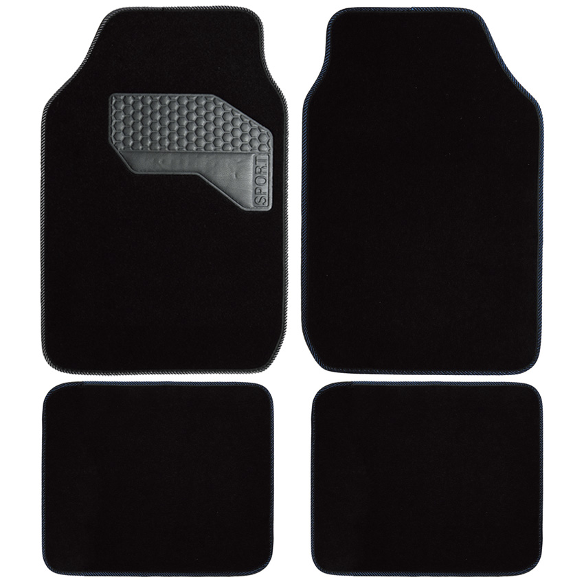 Wholesale universal 4 pcs /set car mat carpet pvc floor mat