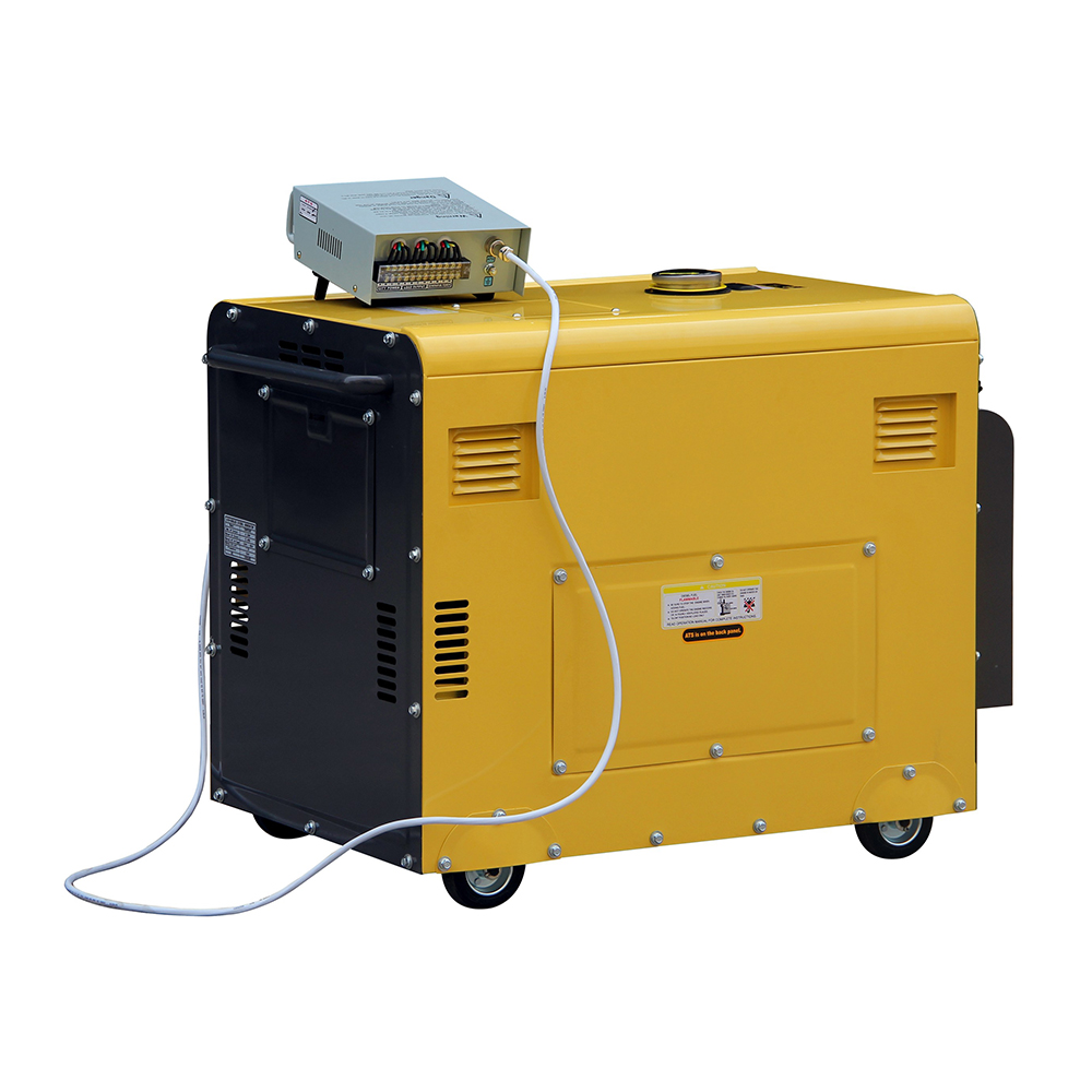 5KVA silent electric ATS air cooled diesel generator